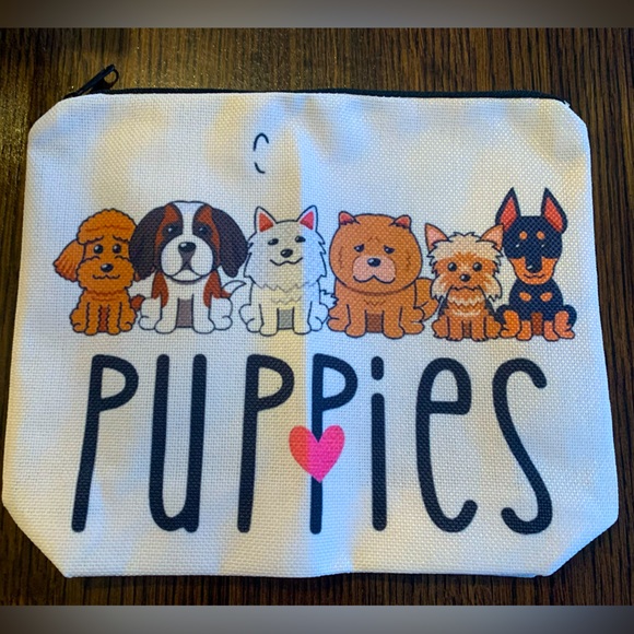 Makeup Bag - Dog Lover -  BTQ - Picture 3 of 6